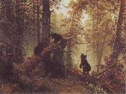 Ivan Shishkin Morning in a Pine Forestf oil painting reproduction